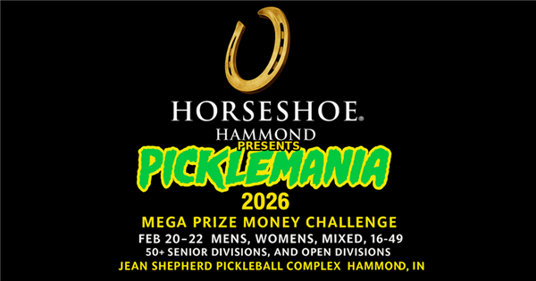 Horseshoe Hammond Presents Picklemania 2026 Prize Money Challenge logo