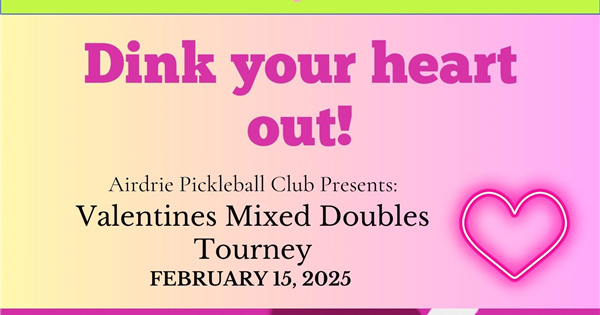 Dink Your Heart Out - Mixed Doubles Tournament logo