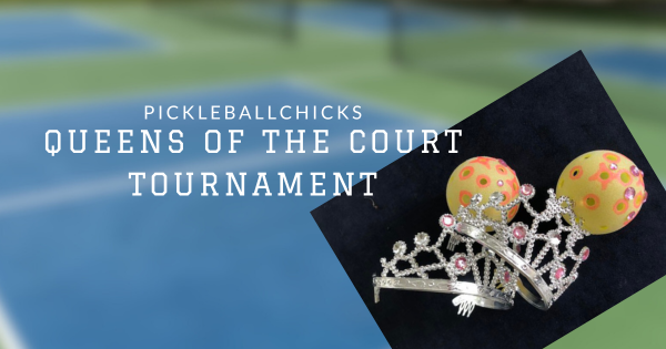PickleballChicks 3.0 Queens of the Court logo
