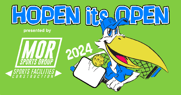 HOPEN its OPEN - presented by MOR SPORTS Group logo