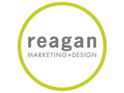 REAGAN MARKETING + DESIGN logo