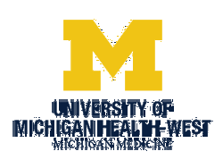 U of M Health-West, Official Sports Medicine Partner of the BCO & GRPC logo
