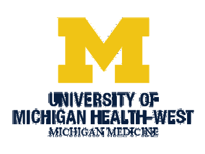 U of M Health-West, Official Sports Medicine Partner of the BCO & GRPC logo