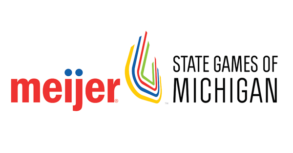 Meijer State Games of Michigan Pickleball Tournament logo