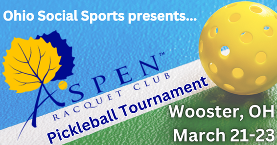 Ohio Social Sports - Aspen Raquet Club Pickleball Tournament