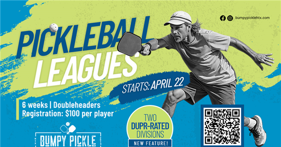 Tuesday Pickleball League 2.0-2.9