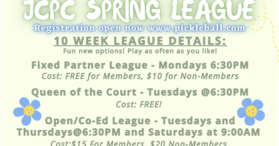 Spring 2025 Fixed Partner League