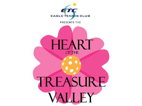 Heart of the Treasure Valley Pickleball Tournament logo