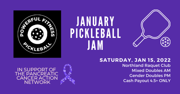 January Pickleball Jam 2022 logo