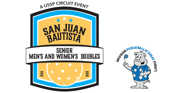 2023 SJB MENS & WOMENS Doubles by PIG - a USSP Circuit event logo