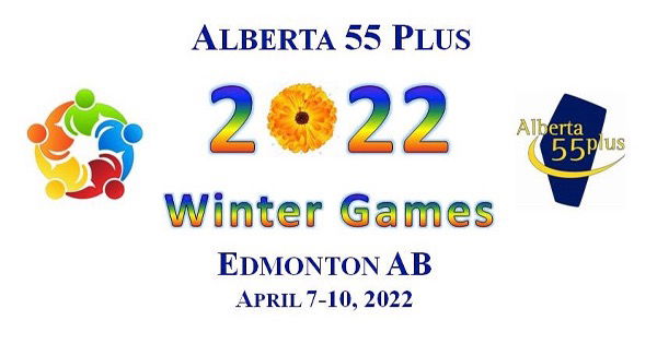 Alberta 55 Plus Winter Games - Pickelball logo