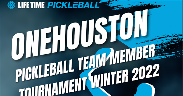 ONEHOUSTON Pickleball TM Tournament Winter 2022 logo