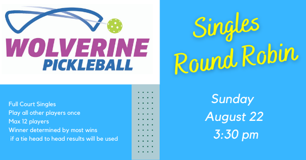 Sunday Singles Round Robin logo