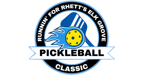 Runnin' for Rhett's Elk Grove Pickleball Classic logo