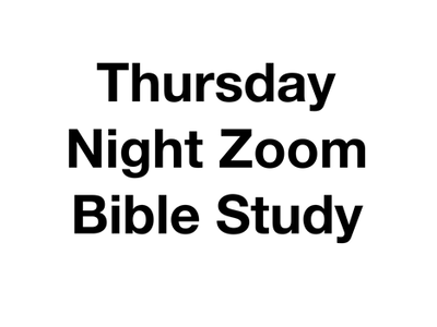 Thursday Night Zoom Bible Study logo