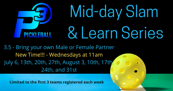 Mid-day Slam & Learn Series - July 20th logo