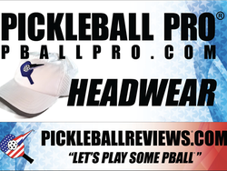 Pickleball Pro Headwear logo