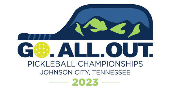 GO. ALL. OUT. Pickleball Championships logo