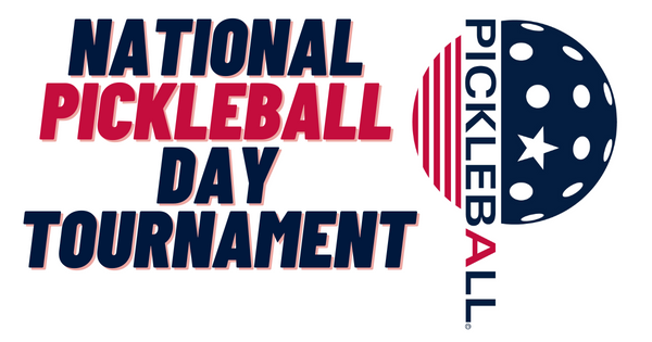 National Pickleball Day Tournament logo