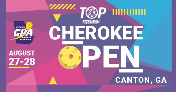 TOP Pickleball Cherokee Challenge logo
