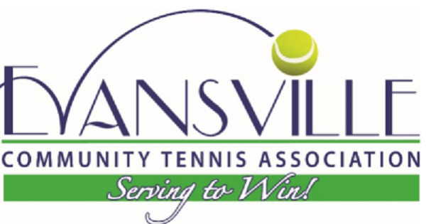 ECTA Evansville Community Tennis Association Pickleball Tournament at the Evansville Tennis Center logo