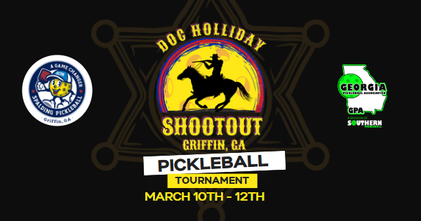 2023 DOC HOLLIDAY SHOOTOUT PICKLEBALL TOURNAMENT logo