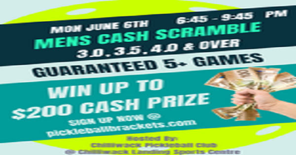 Men's CASH Scramble$$$ logo