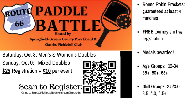 Route 66 Paddle Battle logo
