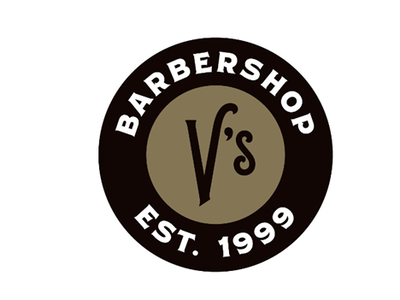 V's Barbershop logo