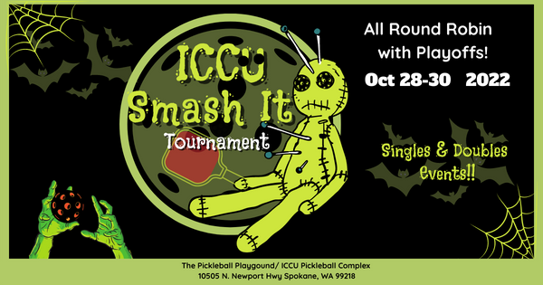 ICCU SMASH IT Tournament Oct 28-30 2022 logo