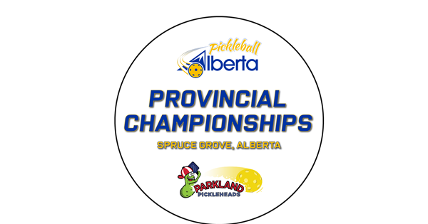 Pickleball Alberta Provincial Championships 2021 logo