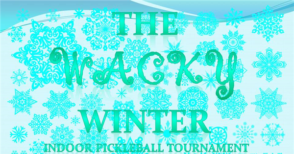 Wacky Winter Indoor Pickleball Tournament at Wasson HS logo