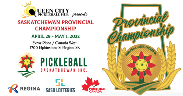 2022 Pickleball Saskatchewan Provincials logo