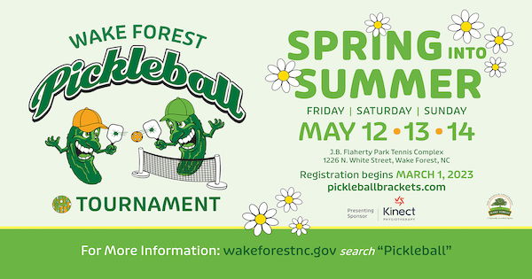 Wake Forest "Spring into Summer" logo