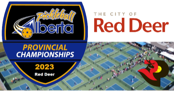 2023 Pickleball Alberta Provincials logo