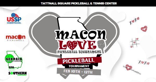 GPA MACON LOVE PICKLEBALL TOURNAMENT logo