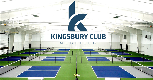 Kingsbury Club Medfield Pickleball Tournament logo