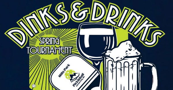 Carson City Spring Dinks & Drinks Tournament logo