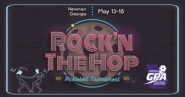 GPA Rock'n the HOP Pickleball Tournament logo