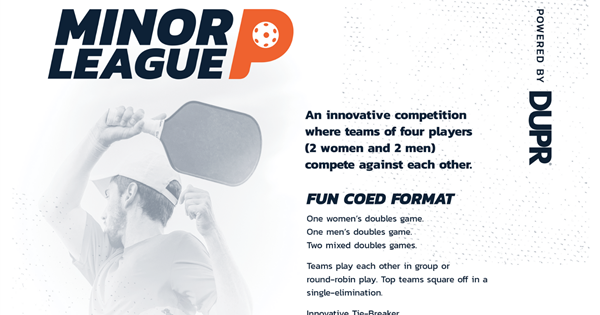Minor League Pickleball logo
