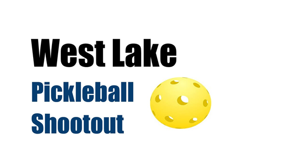 West Lake Pickleball Shootout logo