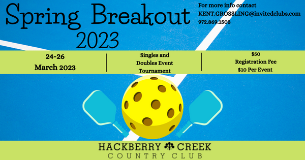 Hackberry Spring Breakout logo