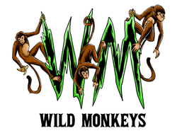 Wild Monkeys Pickleball logo