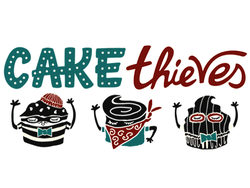 Thank you, Cake Thieves! Best Pastries in town. logo