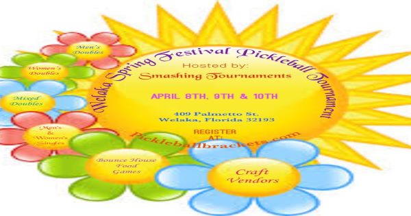 Welaka Spring Festival Pickleball Tournament logo