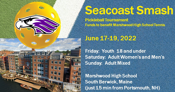 Seacoast Smash - Tournament to benefit Marshwood High School Tennis logo