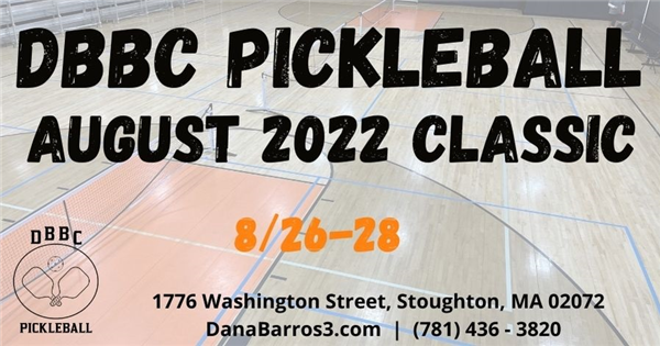 DBBC Pickleball August Classic 2022 logo