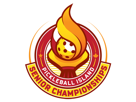 Pickleball Island Senior Championships logo