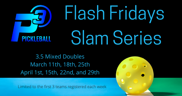 Flash Fridays Slam Series - March 11th logo