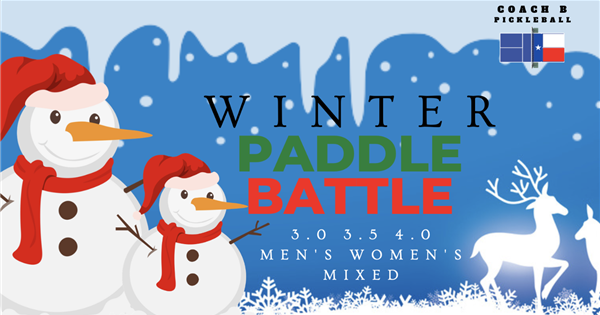 Winter 2023 Paddle Battle @ Livonia Athletic District logo